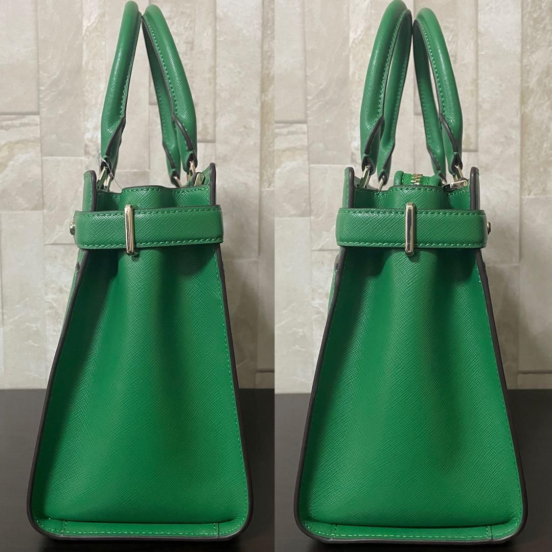早い者勝ち！訳あり新品 kate spade ハンドバッグ 2way グリーン