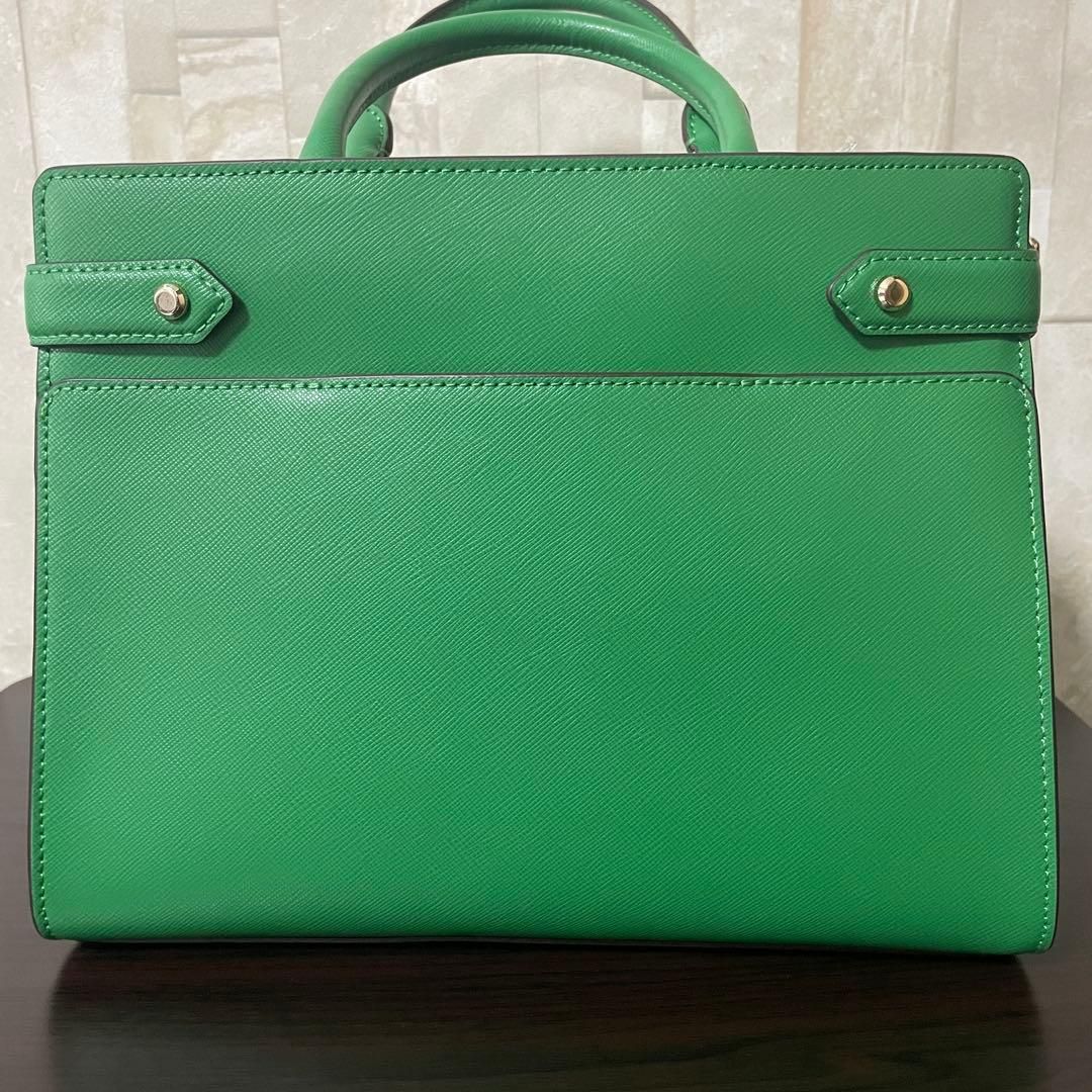 早い者勝ち！訳あり新品 kate spade ハンドバッグ 2way グリーン