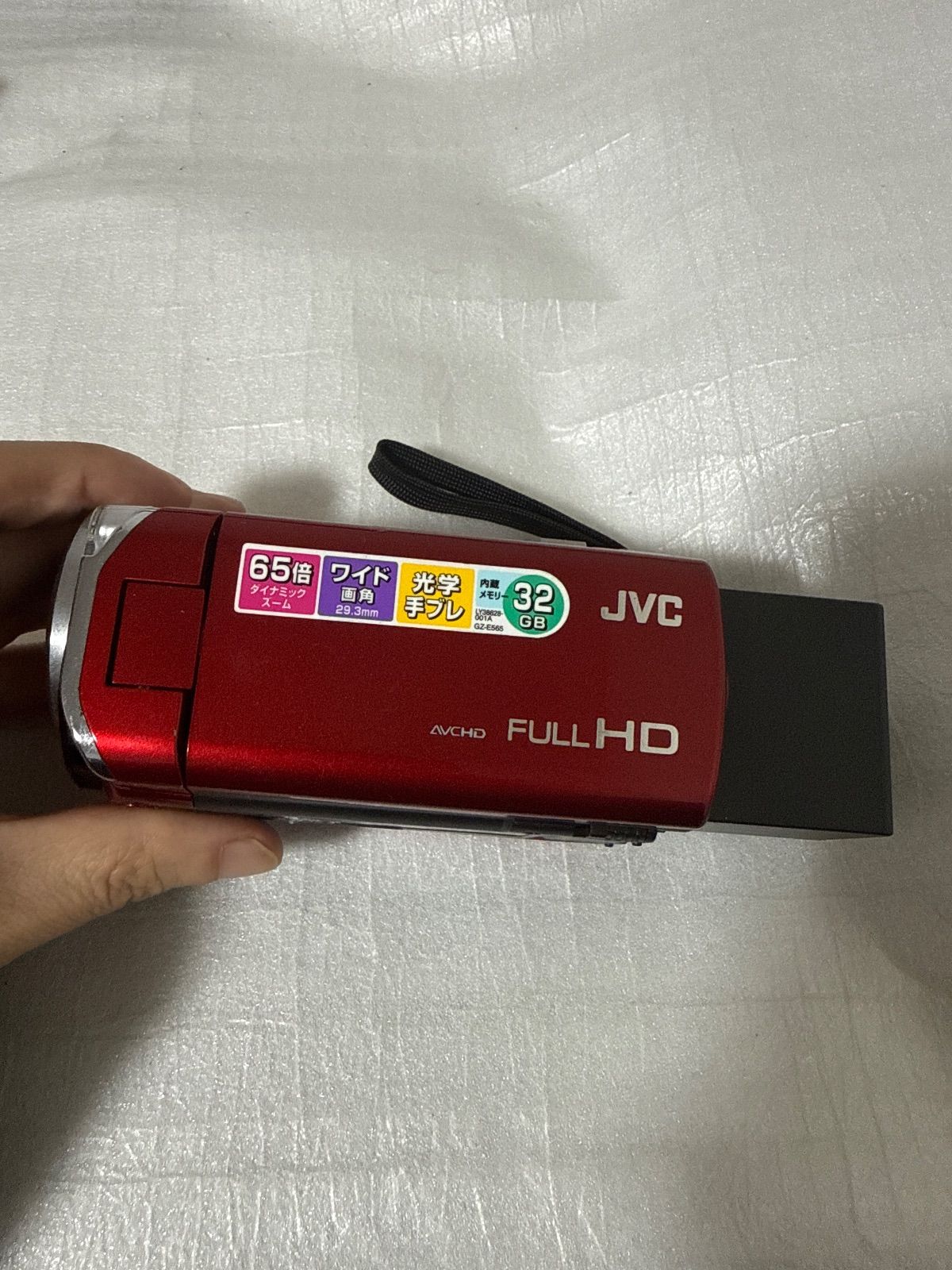 JVC GZ E565 動作品　美品 ビデオカメラ 本体 JVC GZ-E565 現状品 - メルカリ
