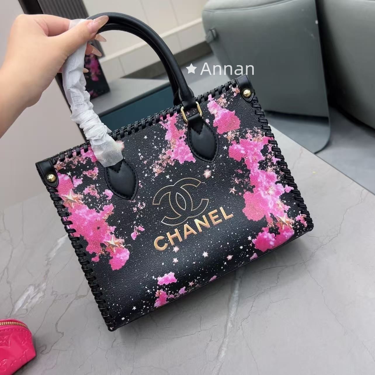 最終値下げ】 人気 CHANEL シャネル トートバッグ 化粧バッグ 財布 3点