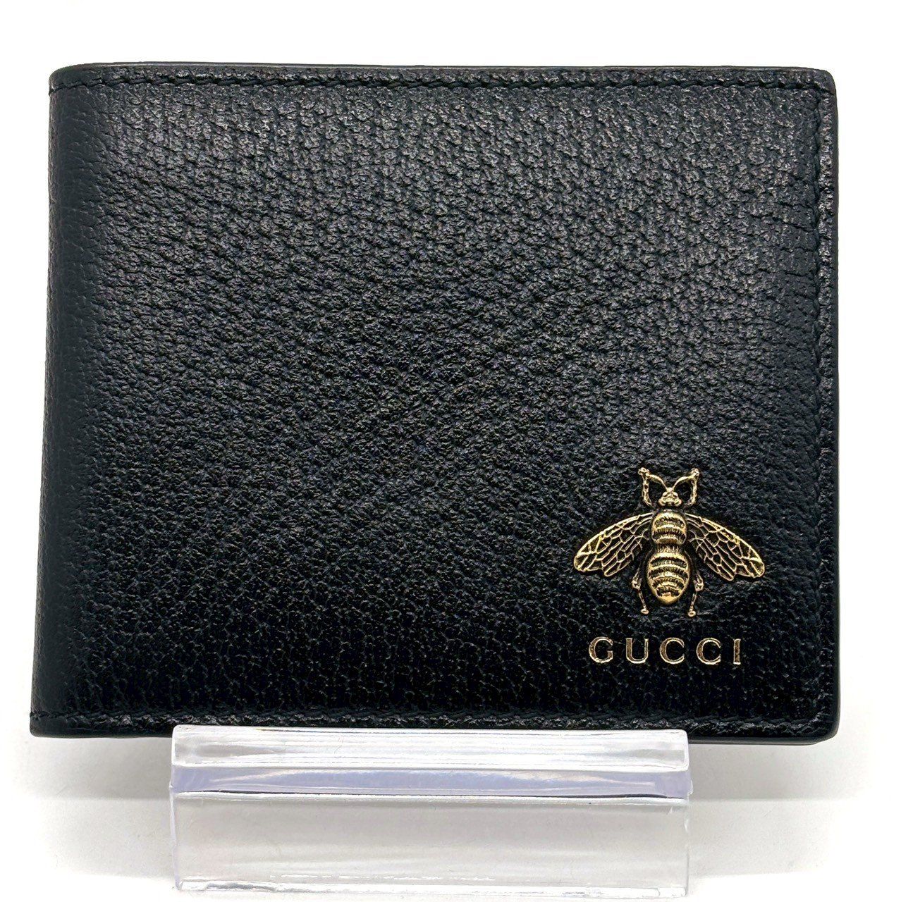 知性と成功を象る蜂】 GUCCI グッチ 二つ折り財布 アニマリエ ビー
