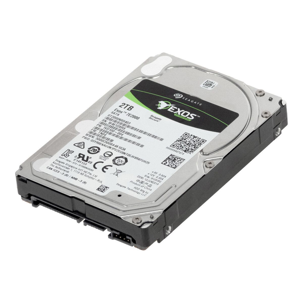 3年保証】Hard Drive Seagate Exos 7E2000 ST2000NX0403 2TB 7.2K