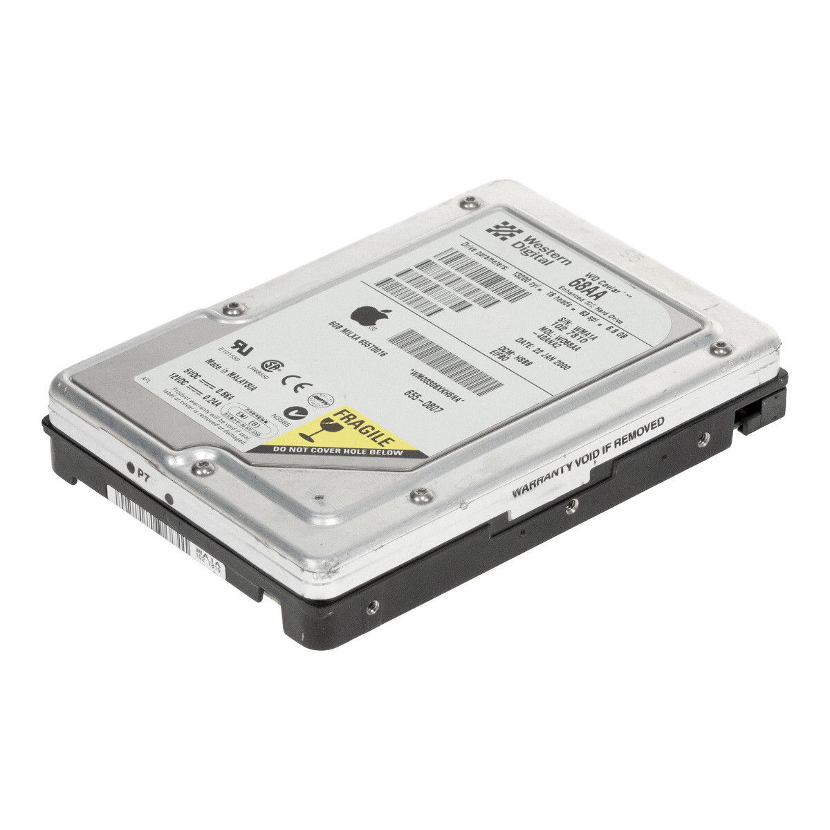 3年保証 Hard Drive Apple 655 0807 WD 68 AA 40 ANA 2 6 8 GB 5 4 K MB ATA 3