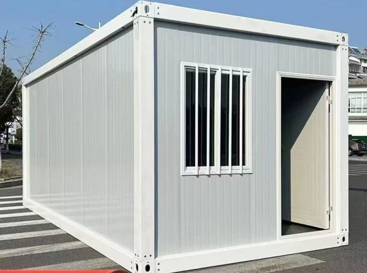 新品 コンテナタイプ 事務所 プレハブ スーパーハウス 店舗 自由組立式3*6 広島発　送料別 新品 コンテナタイプ プレハブ スーパーハウス 仮設店舗、事務所、寮