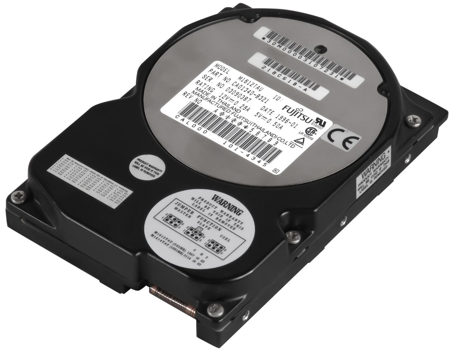 3年保証 Hard Drive Fujitsu CA 01340 B 321 545 MB 4 5 K ATA 3