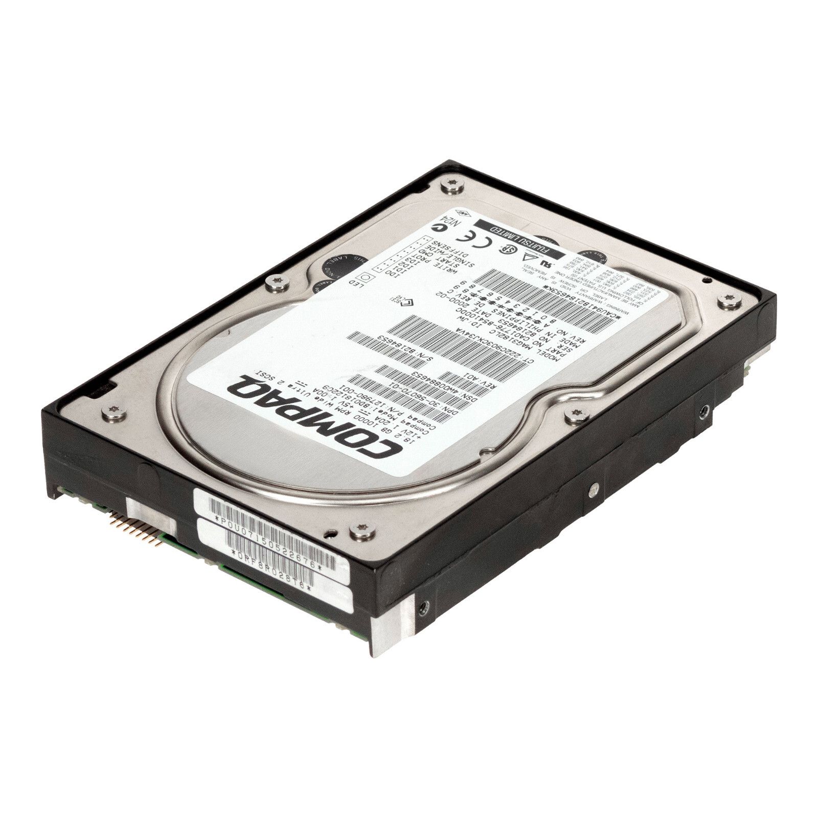 3年保証 Hard Drive Compaq 18.2 GB 10 K SCSI 3.5 127980-001 HDD