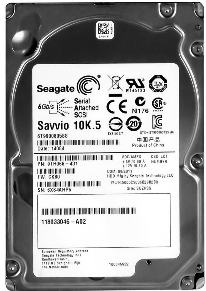 3年保証 Hard Drive EMC A 02 900 GB 64 MB SAS 2