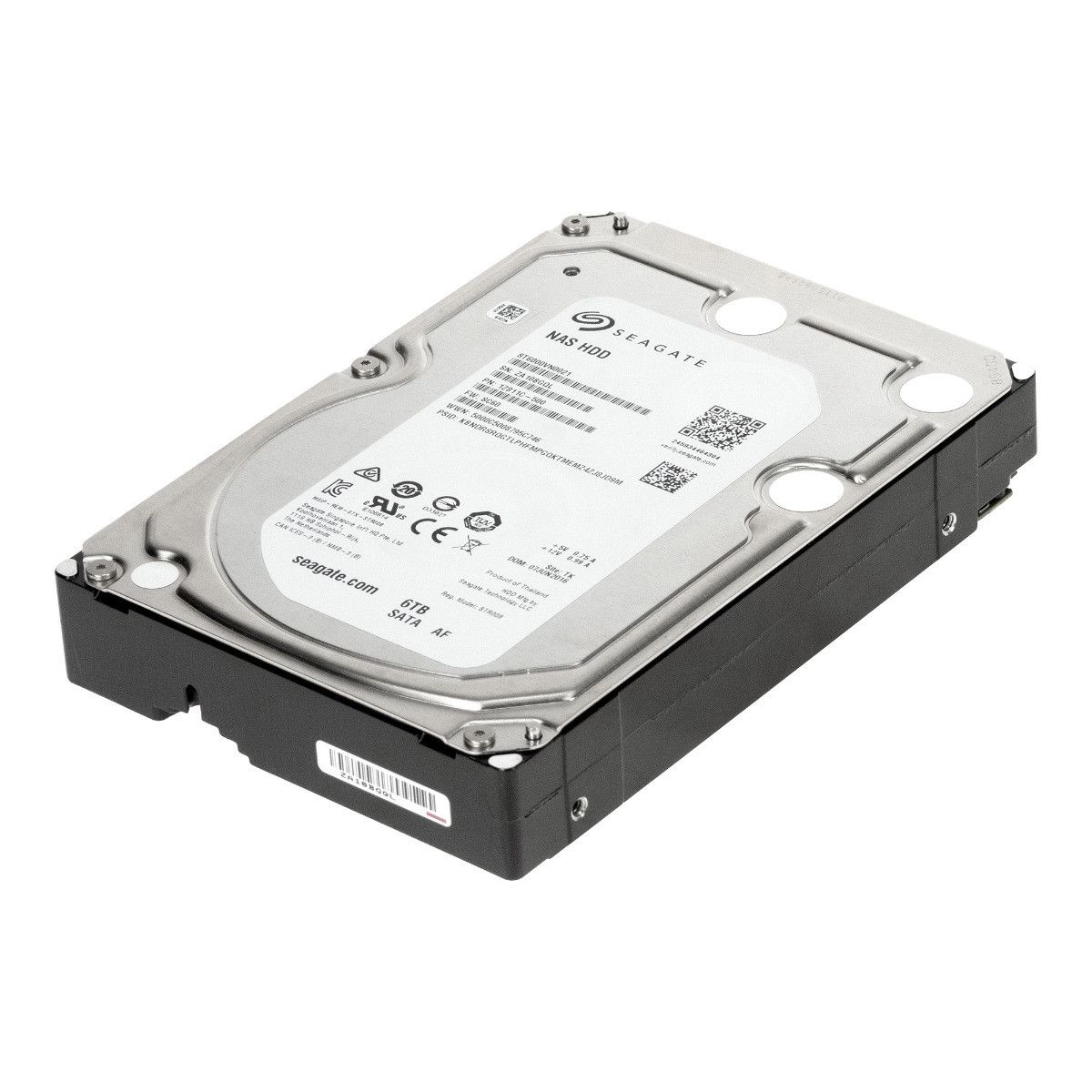 3年保証 Seagate NAS HDD 6 TB 7.2 K 128 MB SATA III 3.5