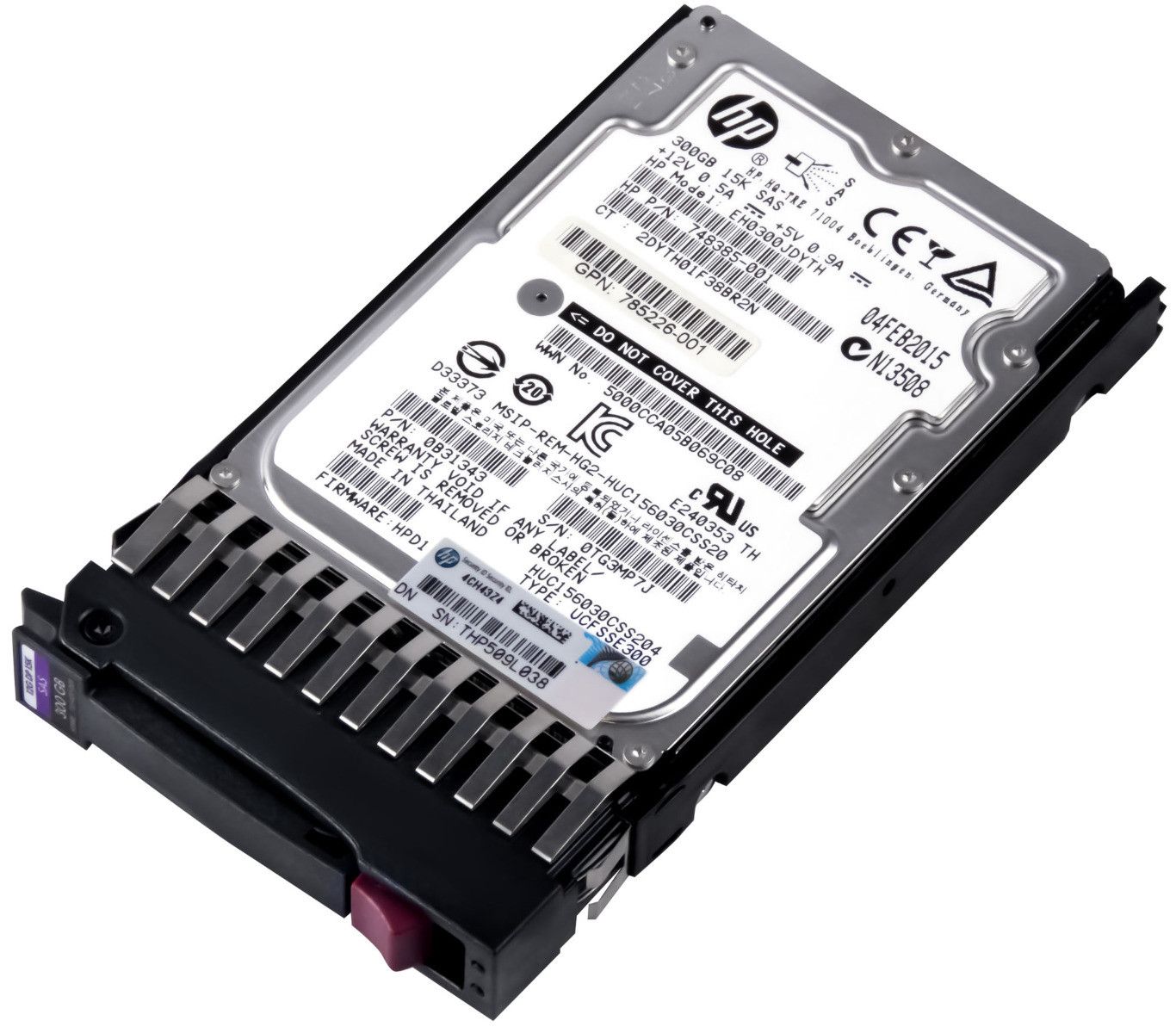 3年保証 HP Hard Drive 748385-001 785407-001 300 GB 15 K 128 MB SAS-3