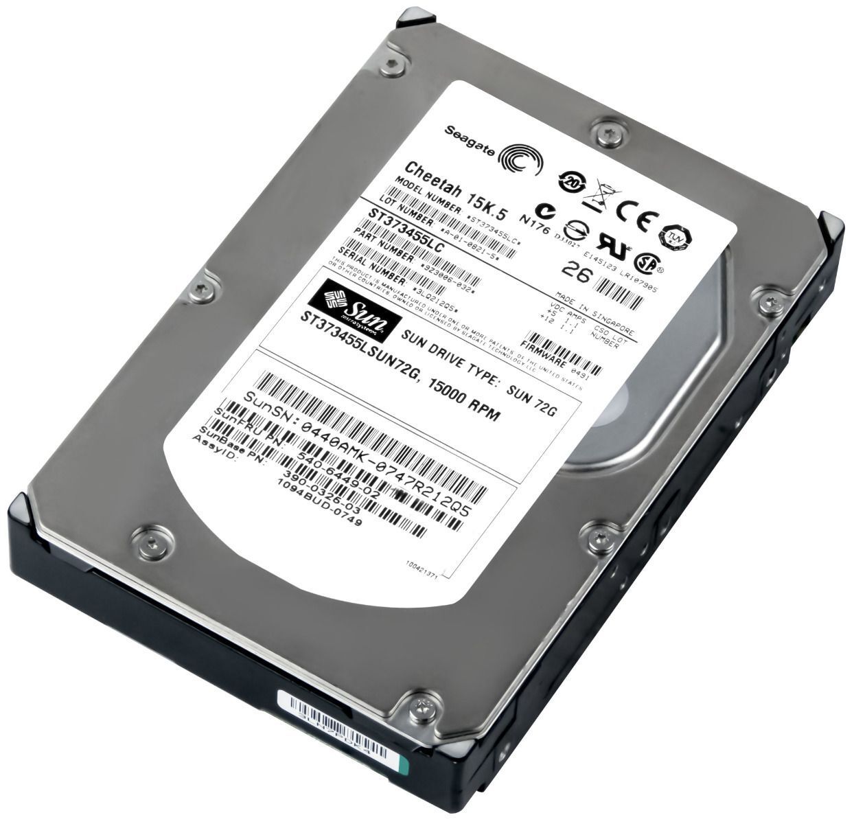 3年保証 Hard Drive Sun 73 GB SCSI U 320 3 5