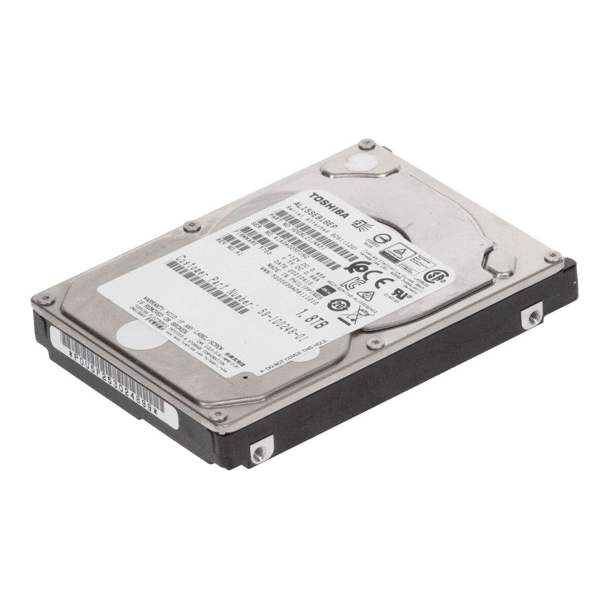3年保証 Hard Drive CISCO 58-100248-01 1.8 TB 10 K 128 MB SAS-3 2.5