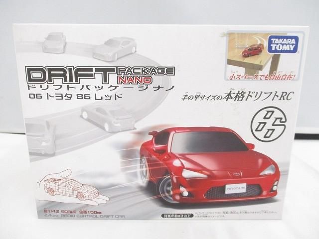 ホビー タカラトミー ドリフトパッケージナノ トヨタ 86 レッド 1 42 本格ドリフトRC