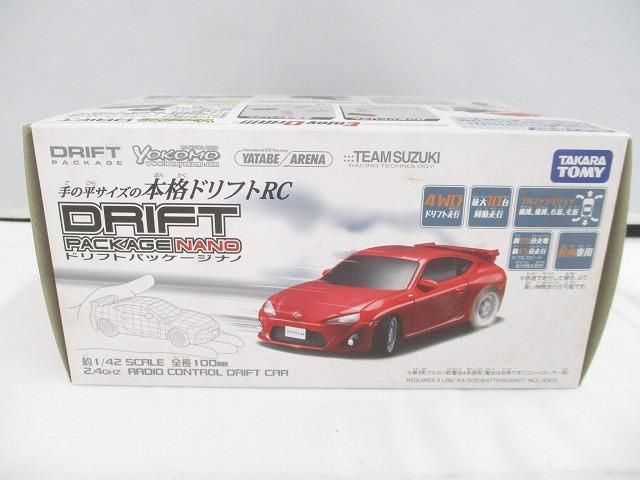 未開封 ホビー タカラトミー ドリフトパッケージナノ トヨタ 86 レッド