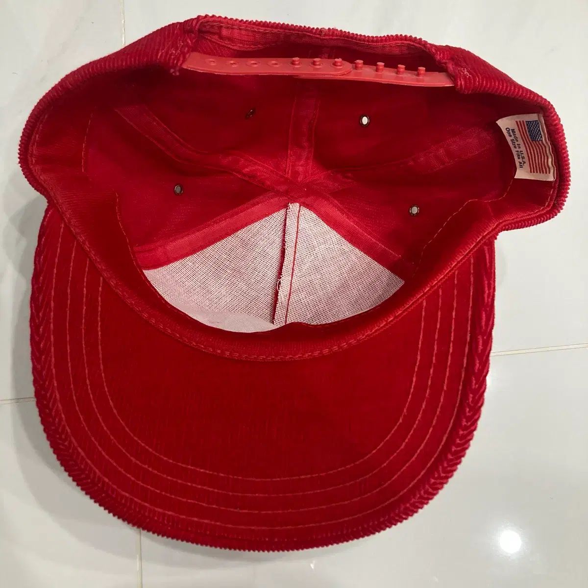 80 s マルボロ カントリー ミュージック コーデュロイ キャップ