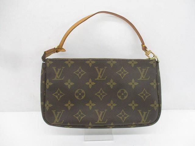  ルイヴィトン LOUIS VUITTON ポシェット アクセソワール モノグラム ポーチ ブラウン レディース その他 バッグ