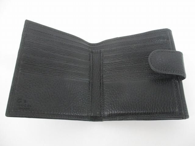  グッチ GUCCI 二つ折り財布 インターロッキングG 615525-1147 ブラック 黒 レディース 長財布 小物