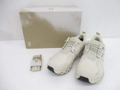 On Cloud 6 WP ローカットスニーカー 24 5 cm ベージュ レディース