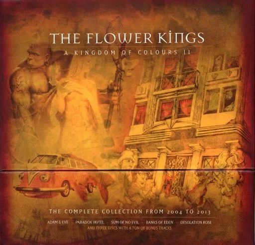 輸入洋楽CD THE FLOWER KINGS A KINGDOM OF COLOURS II FROM 2004 TO 2013 輸入盤
