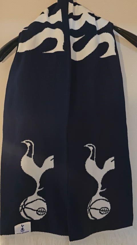 トッテナム・フットボール・クラブ スカーフ ネイビー 白 - メルカリ
