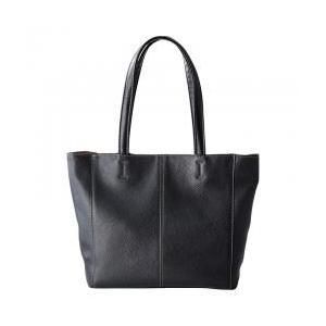 牛革トートバッグ ブラック 4167 01 A