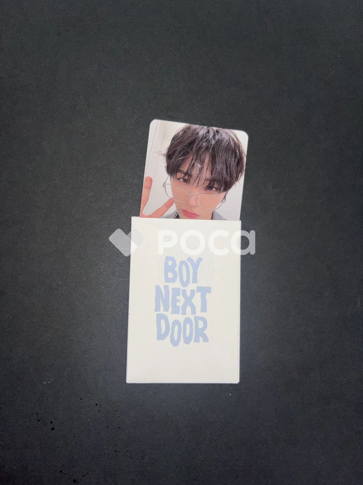 BOYNEXTDOOR テサン 今日だけ I LOVE YOU 公開放送 サノク トレカ