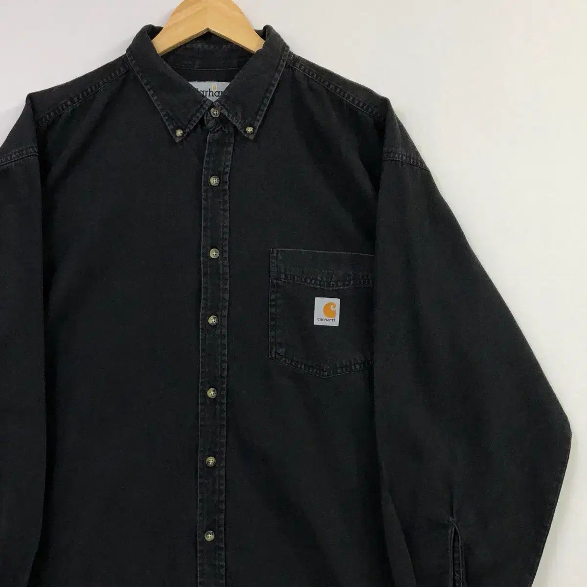 XXL Carhartt カーハート ブラック デニム シャツ