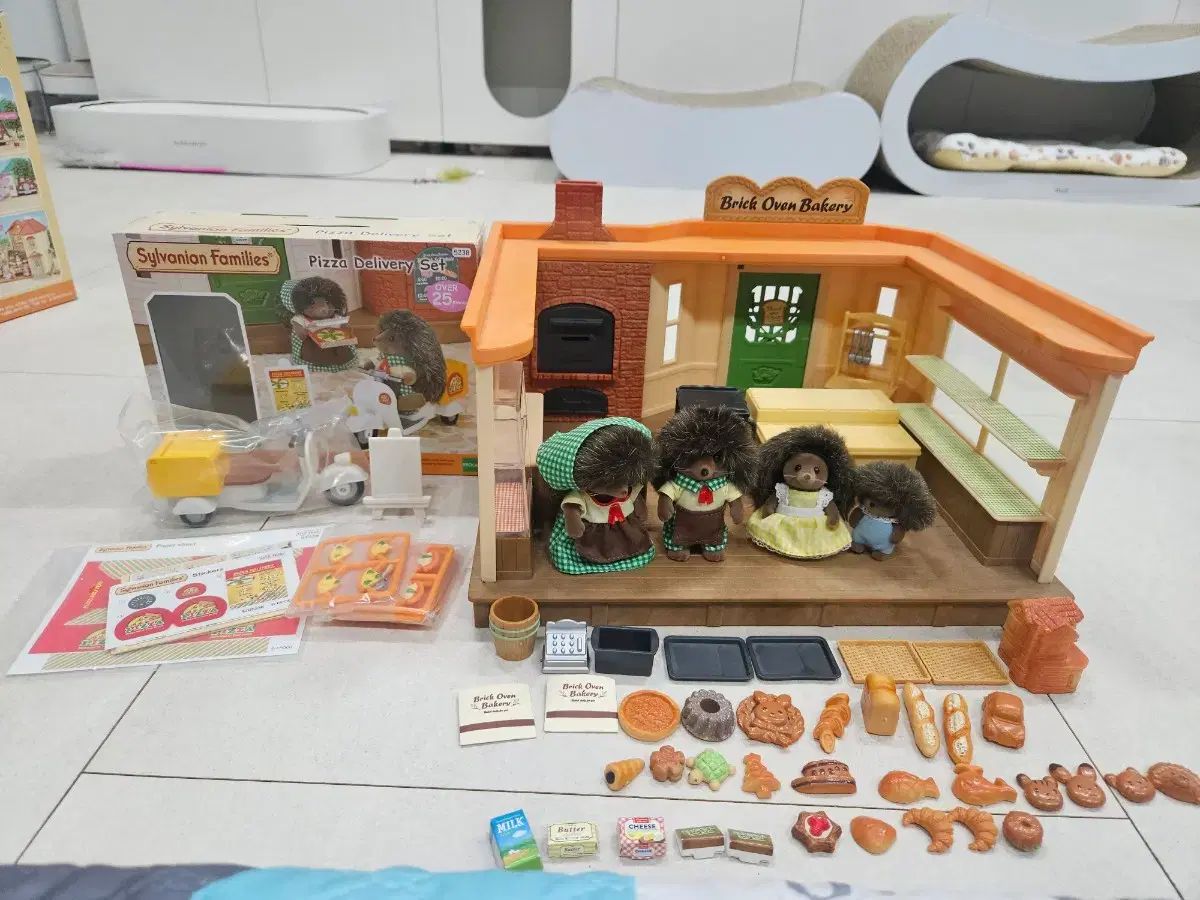 シルバニア オーブンベイカーリー ピザデリバリーセット ハリネズミファミリー まとめ