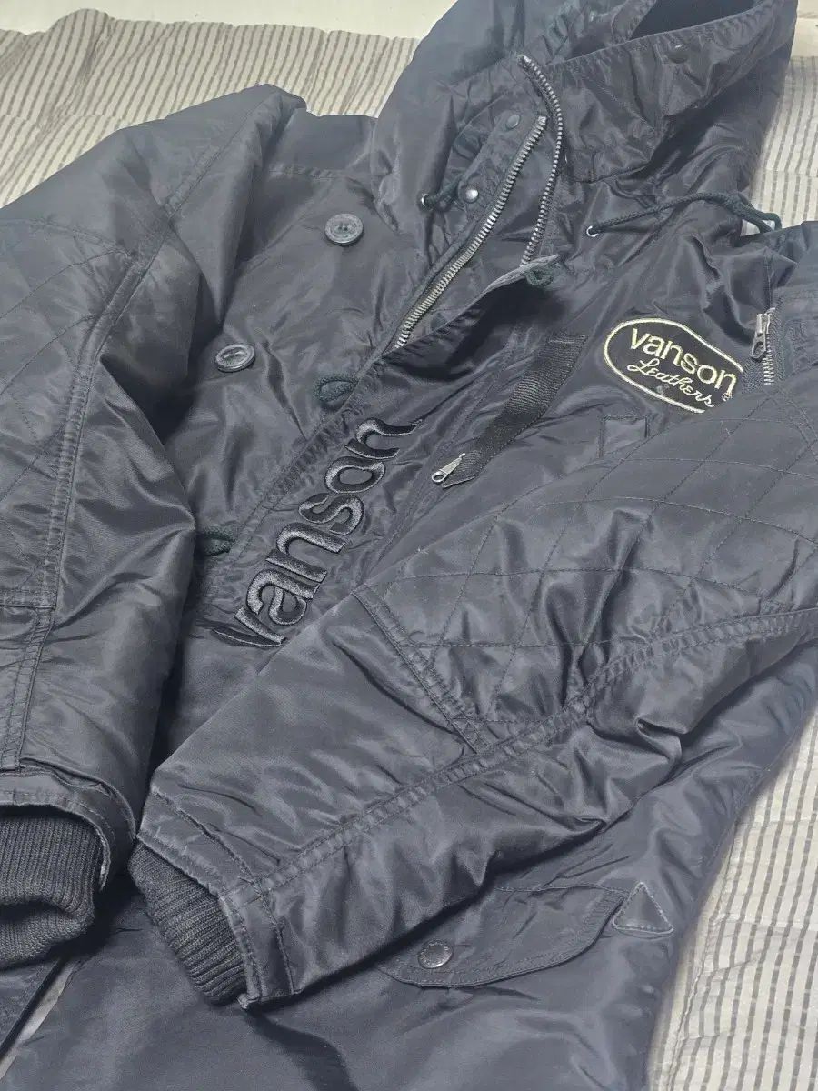 バンソン VANS ドクロ n 3 b パーカ XL