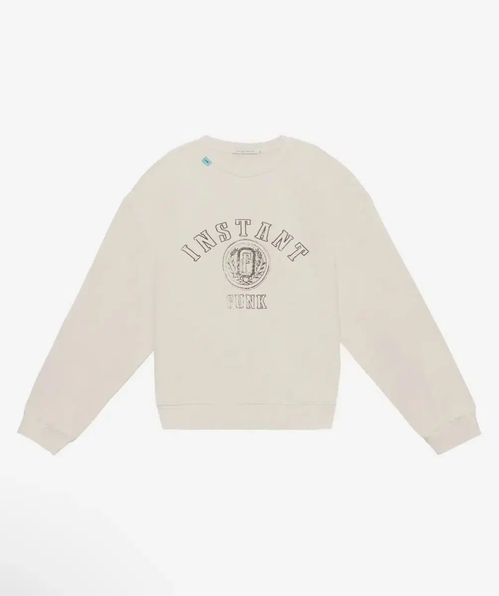 INSTANTFUNK ピグメント スウェット アイボリー XL
