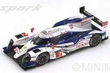 ミニカー 1 18 Toyota TS 040 - Hybrid LM P 1-H Le Mans 2014 A. Wurz S. Sarrazin K. Nakajima 7 ブルー×ホワイト S 143