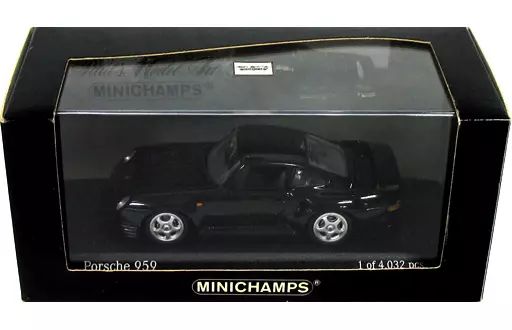 中古】ミニカー 1/43 Porche 959 1987 Schwarz (ブラック) [400062522
