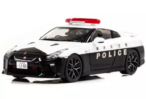 ミニカー 1 43 日産 GT-R R 35 2018 栃木県警察高速道路交通警察隊車両