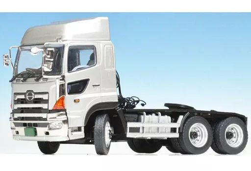 ミニカー 1 50 日野プロフィア SS 6 x 4 ハイルーフ 新版 ライトガンメタリック