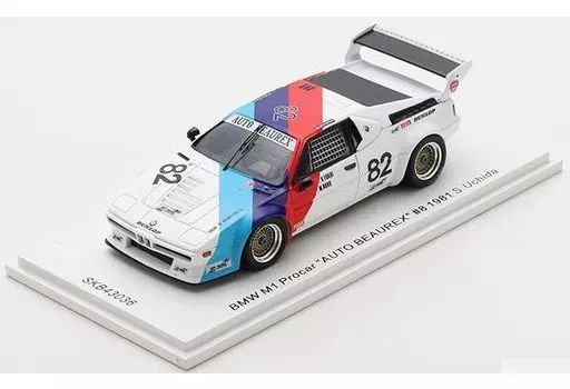 ミニカー 1 43 BMW M Procar AUTO BEAUREX 1981 S.Uchida 82