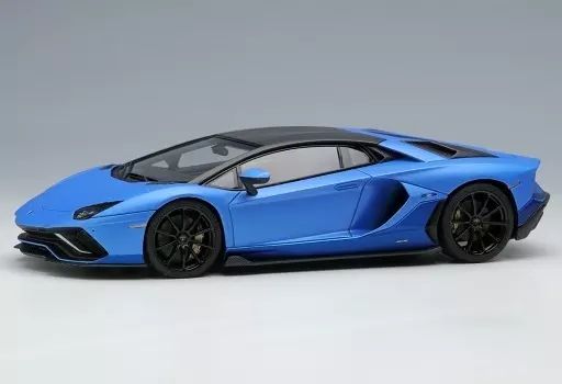 ミニカー 1 43 Lamborghini Aventador LP 780-4 Ultimae 2021 Nireo Wheel ブルーアリオネ×ブルーメヒト EM 634 A