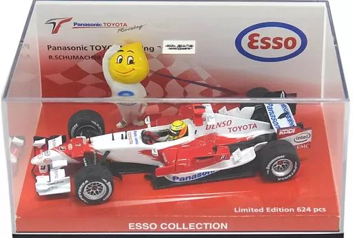 中古】ミニカー 1/43 Panasonic TOYOTA Racing TF106 KDDI #7(ホワイト