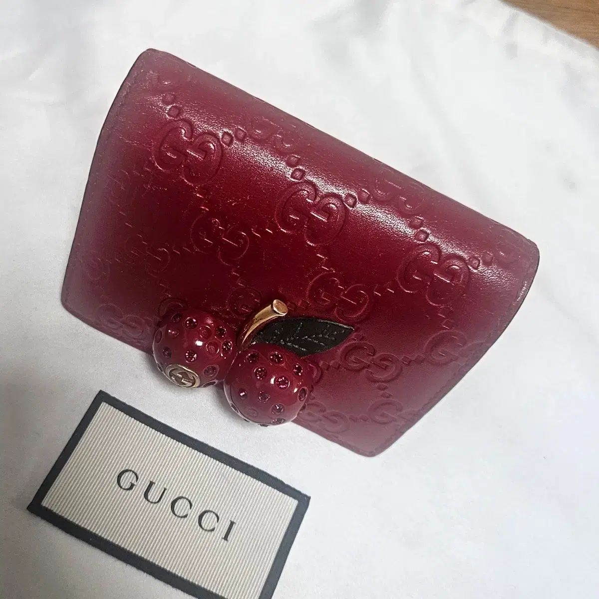 さくらんぼ カードウォレット