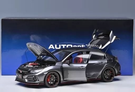 ミニカー 1 18 ホンダ シビック タイプR FK 8 2021 ポリッシュドメタル メタリック オートアート コンポジットモデルシリーズ 73221