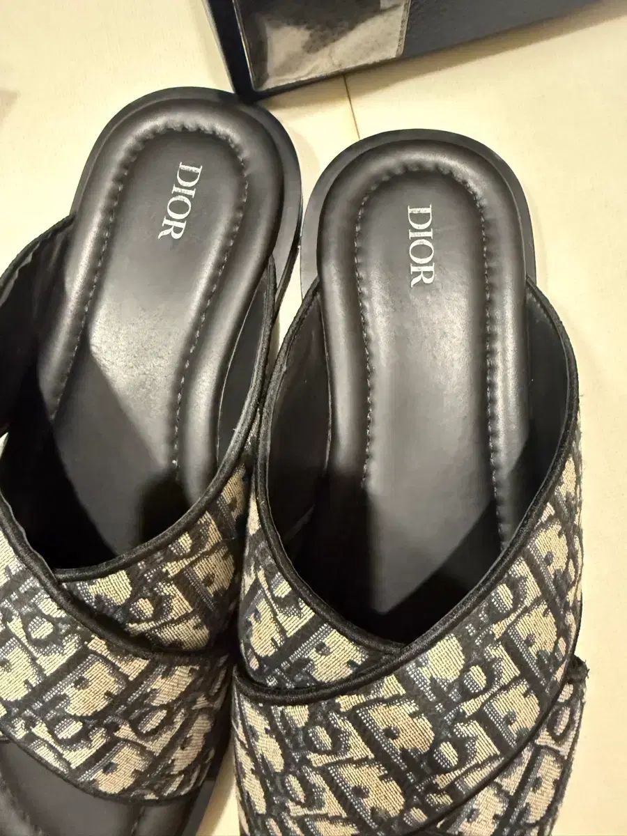 ディオール オブリーク ジャカード サンダル 43 280 mm