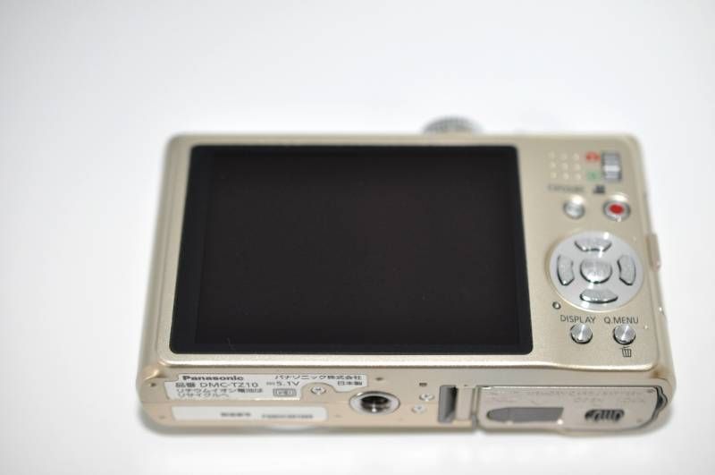 動作OK】Panasonic LUMIX DMC-TZ10 ゴールド コンパクトデジタル