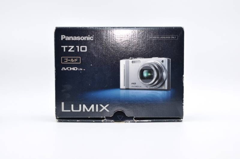 動作OK】Panasonic LUMIX DMC-TZ10 ゴールド コンパクトデジタル