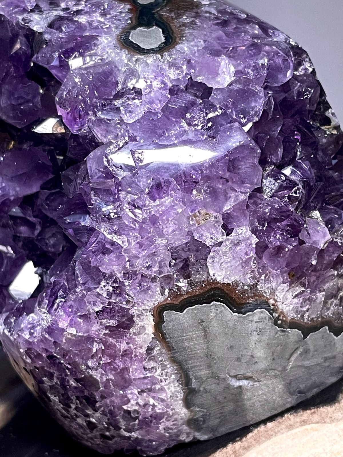  高品質 5 A アメジストクラスター 紫水晶 天然石 パワーストーン その他 コレクション