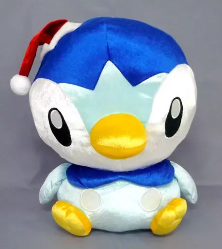 [Used] Plush Doll Dawn and Big Pocchama Plush ~Christmas Ver.~ “Pokémon Diamond & Pearl”