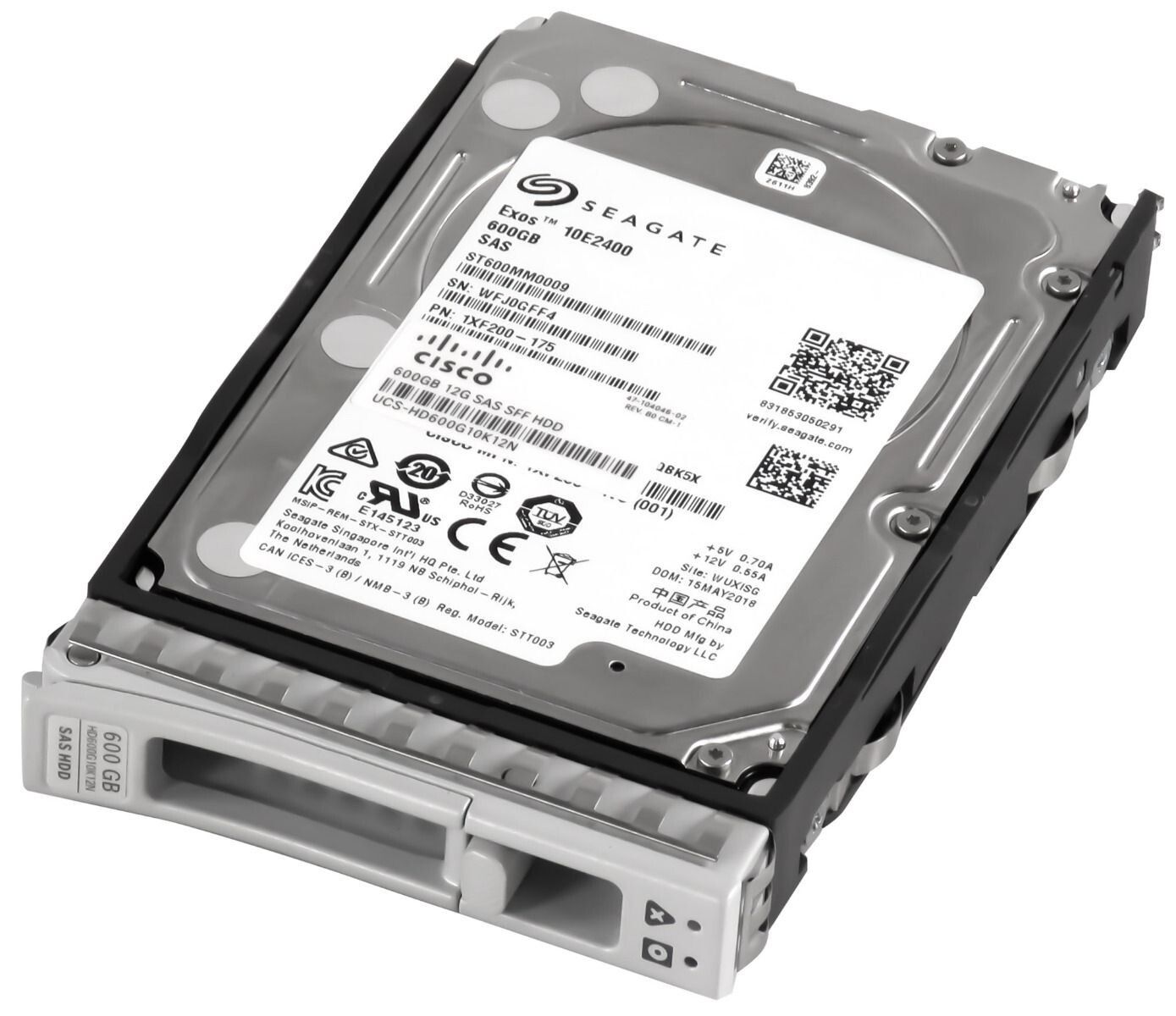 3年保証 Hard Drive CISCO 600 GB 128 MB SAS 2