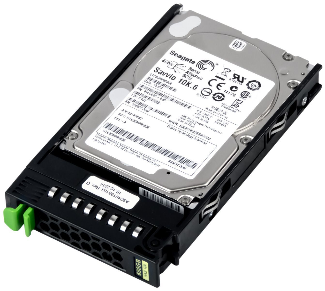3年保証 Hard Drive Fujitsu 600 GB 32 MB SAS 2