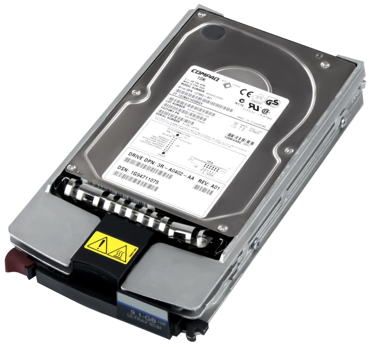 3年保証 Hard Drive Compaq 127962 001 9 1 GB MB Ultra 2 SCS