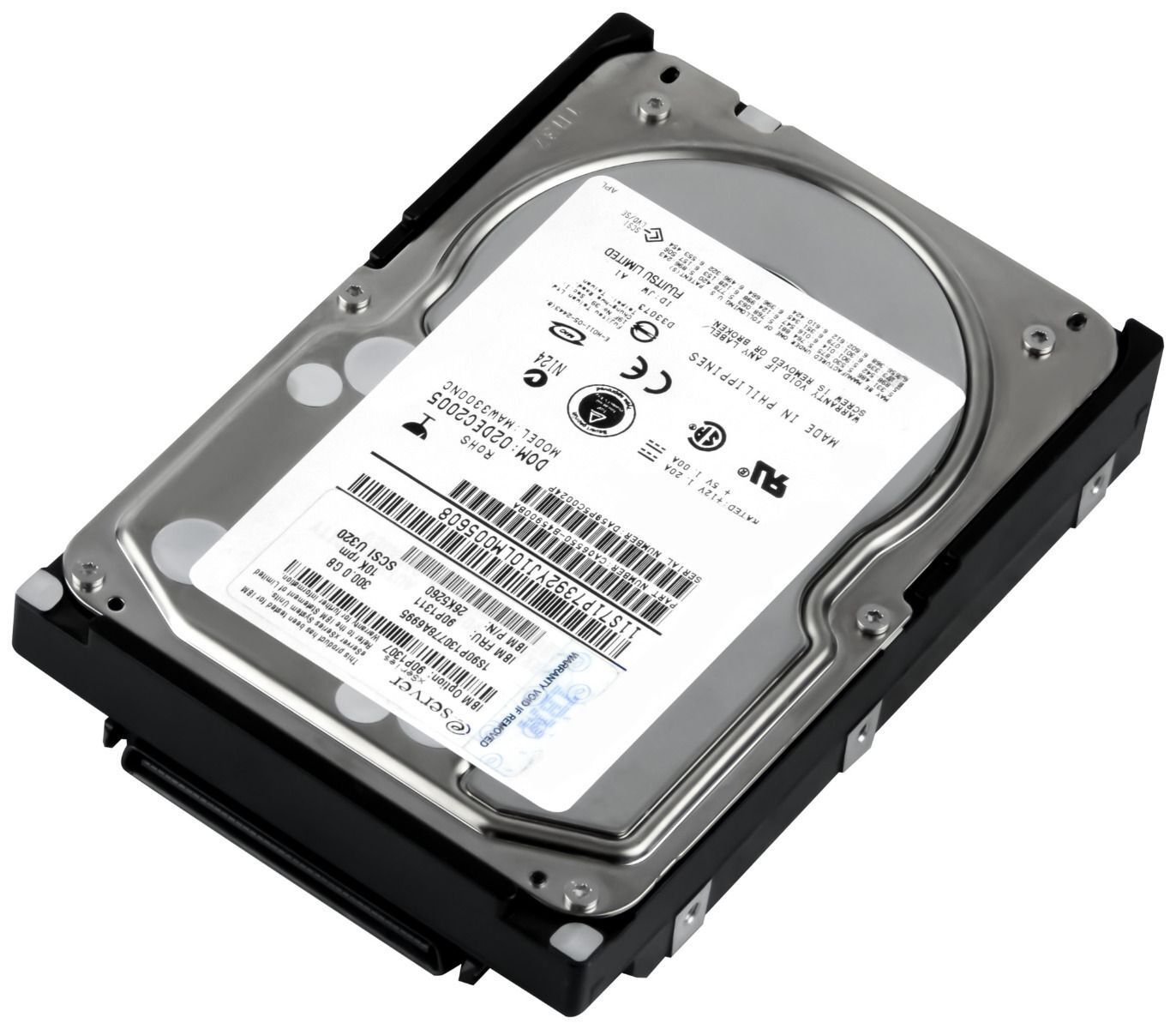 3年保証 Hard Drive IBM 90 P 1311 26 K 5260 300 GB 8 MB SCSI U 320