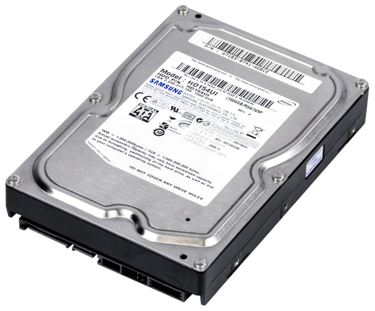 3年保証 SAMSUNG SpinPoint F 4 EG 1 5 TB HD 155 UI K 32 MB SATA II 3