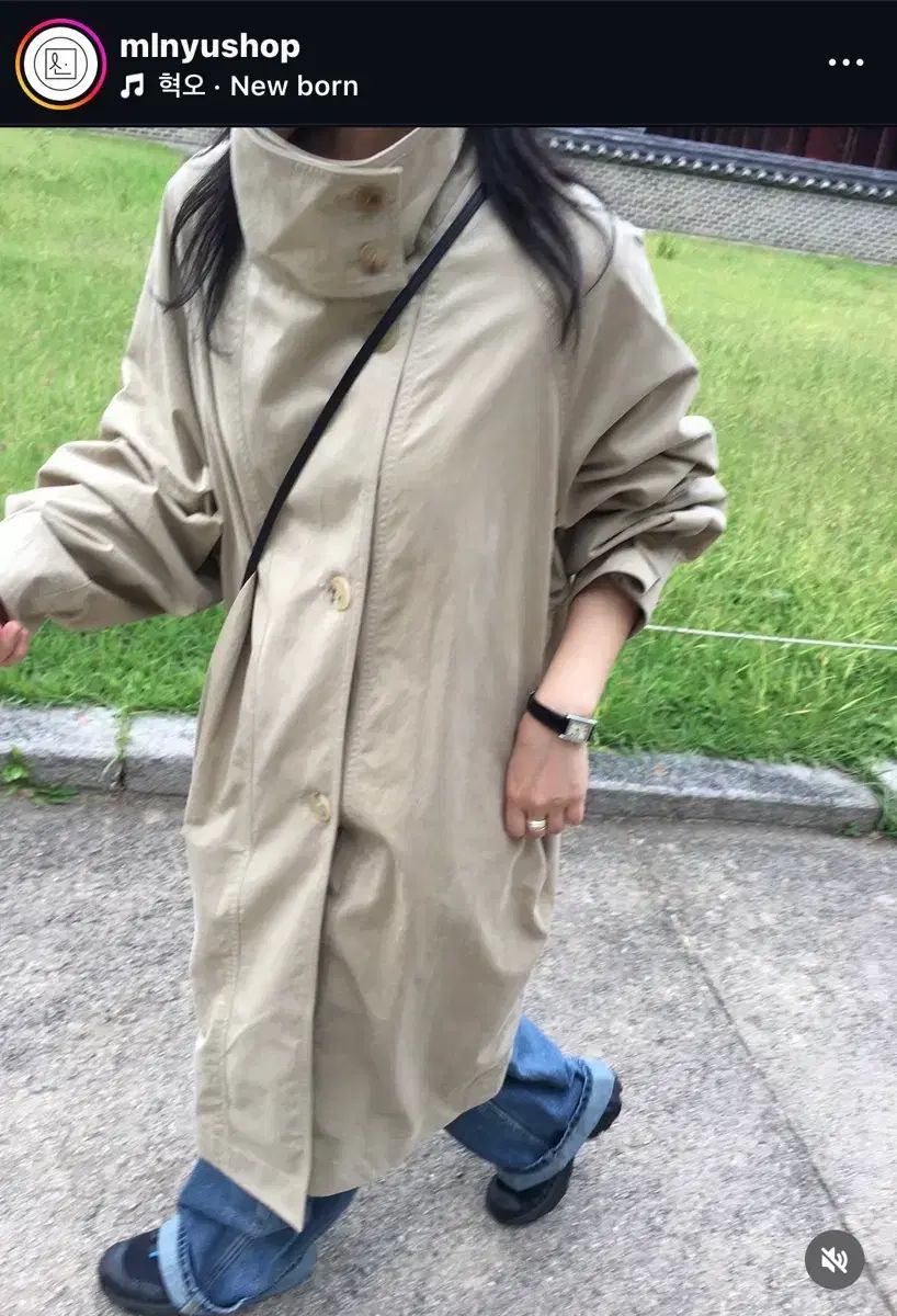 mlnyushop 민유 トレンチコート