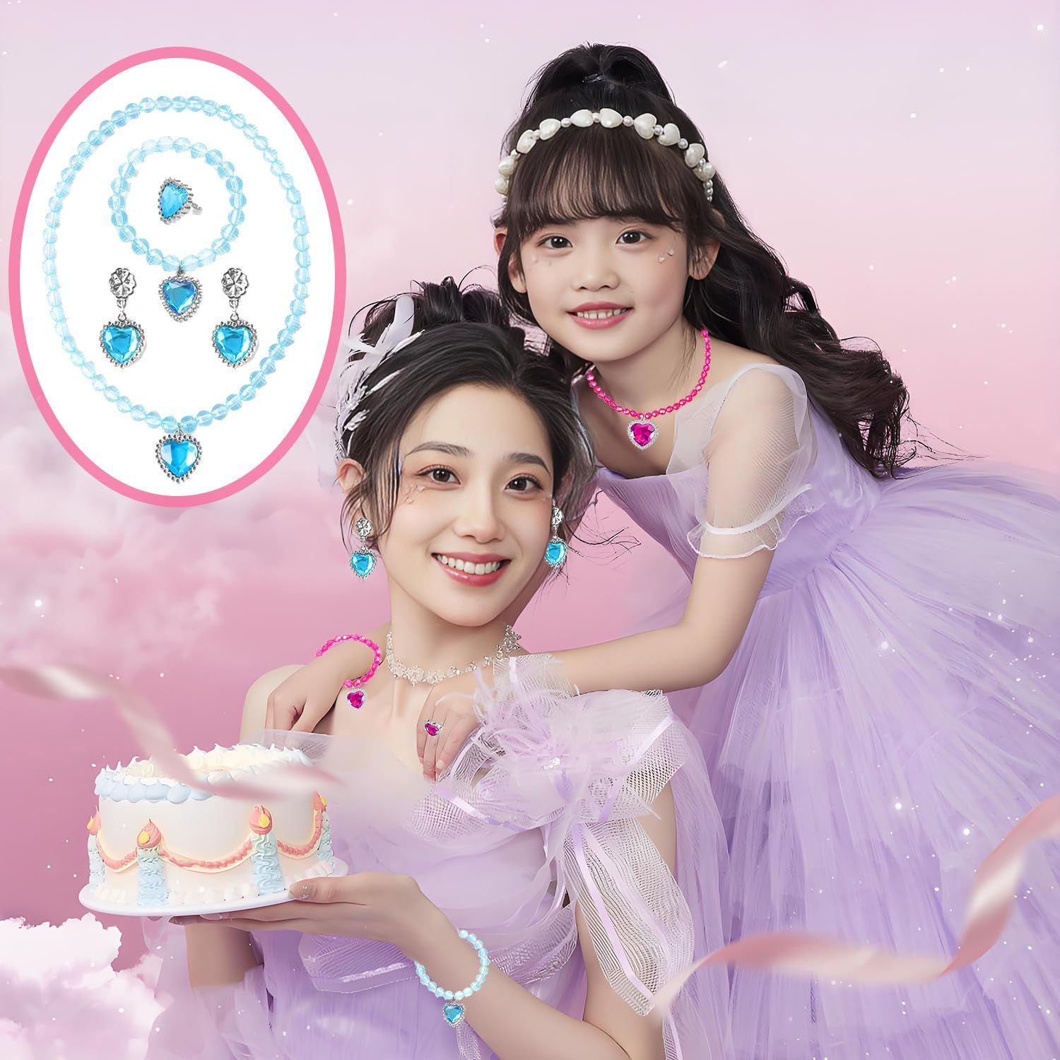 人気商品】記念品-ドレスアップ パーティー ギフト アクセサリーセット